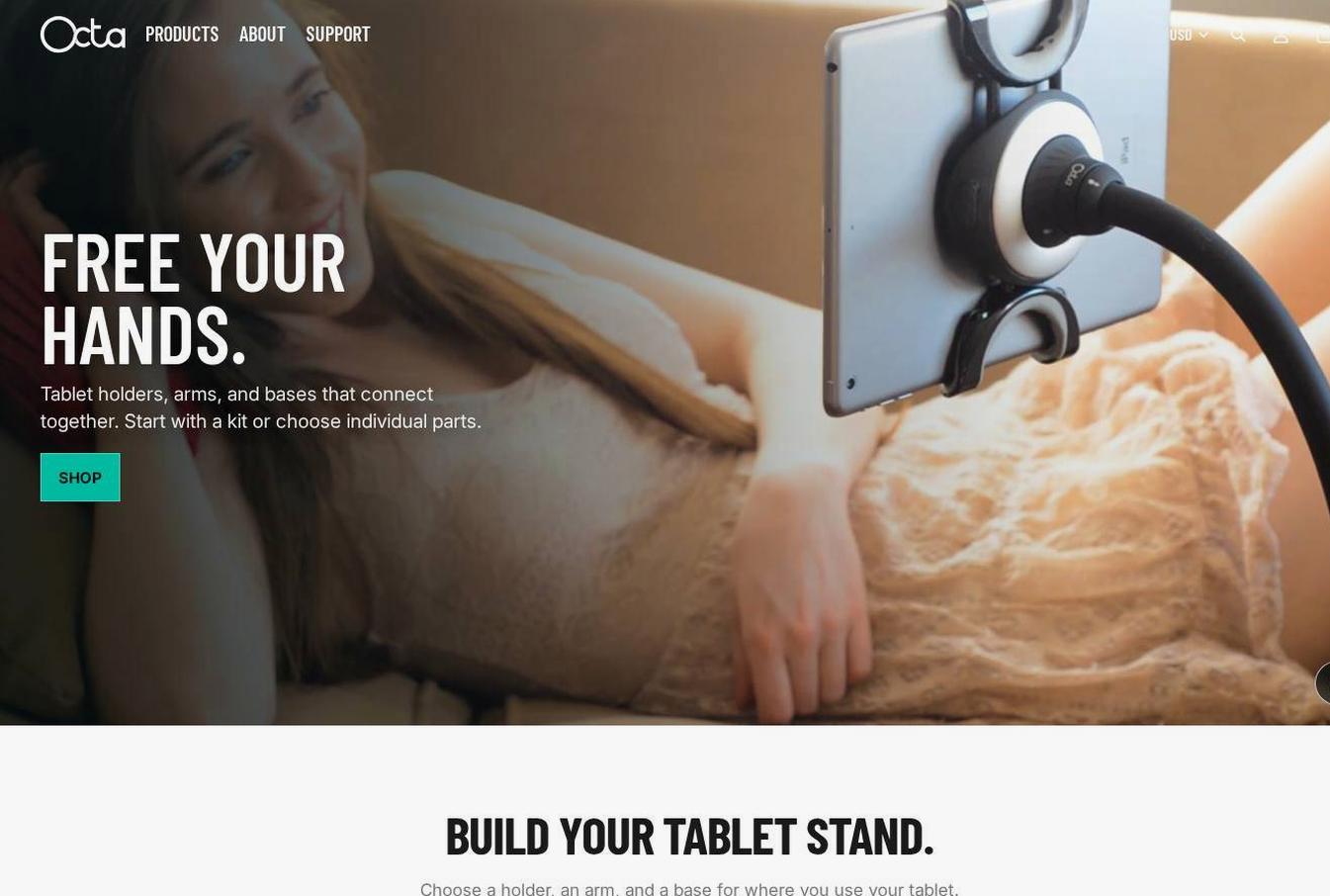 Screenshot of the OctaFX website